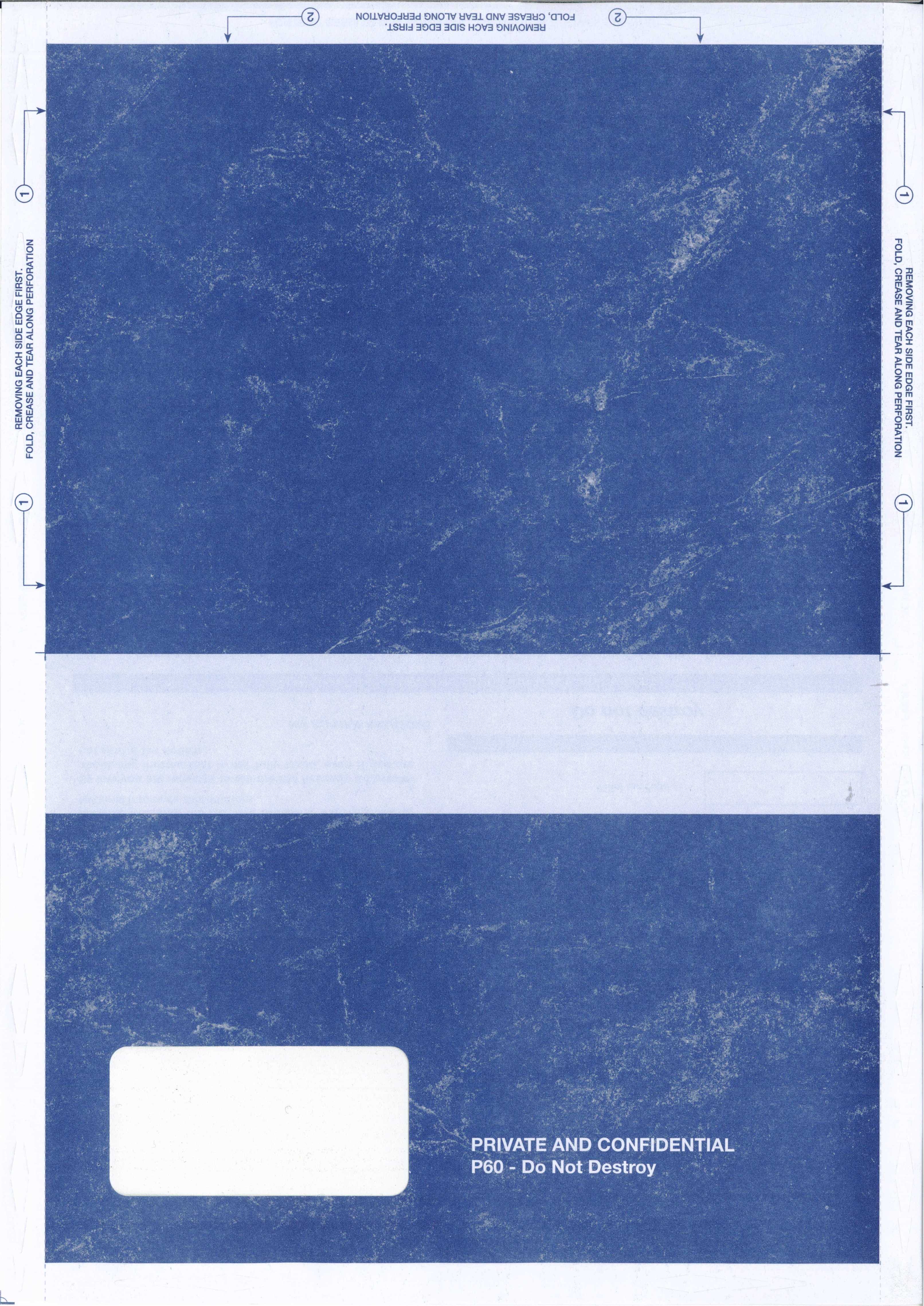 2 payslips 2019 laser SELF single mailer P60 part SEAL IRIS security 2 payslips 2019 laser SELF single mailer P60 part SEAL IRIS security