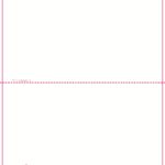 A5 Blank Perf Sheet (10) 90gsm