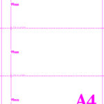 90 GSM A4 PERFORATED PAPER