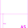 A5 Blank Scored 120gsm A6