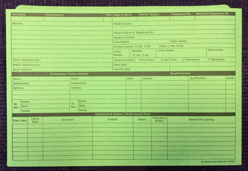 Expanding Personnel Wallets Green PWG02