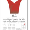 a4 14 label sheet