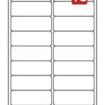 avery 16 label per sheet