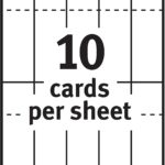 cards per sheet AC SL1500