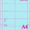 A4-160GSM/4/10B - BLUE 160GSM MICRO PERFORATED CARDS (10 per SHEET) - VARIOUS PACK SIZES