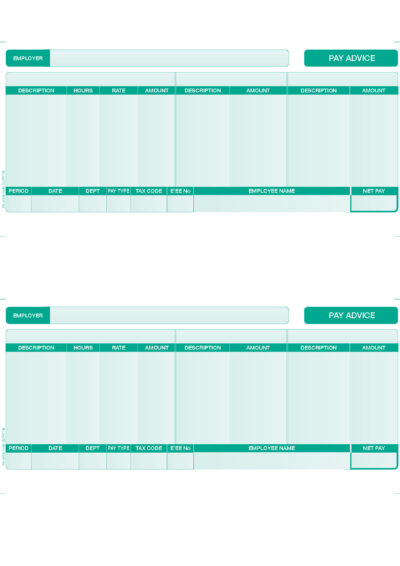 SAGE COMPATIBLE PAYSLIP