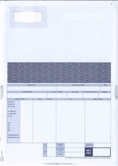 IRIS SELF SEAL PAYSLIPS